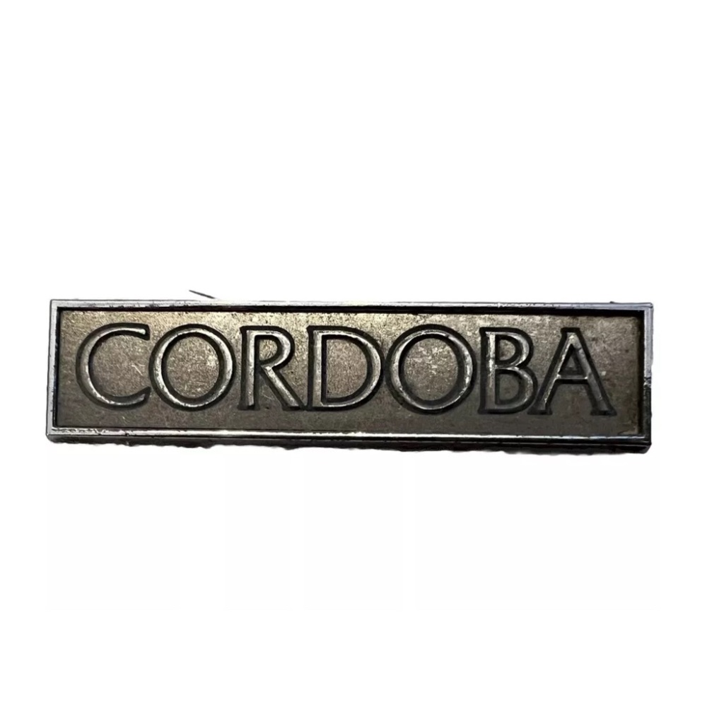 Chrysler Carboda Emblem 1975-1980 Badge Logo Nameplate OEM 3811445 2 Mopar 11249